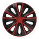 Puklice 15" VERSACO RED & BLACK