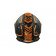 Prilba FLAT 2-A ORANGE  "S"