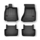 Gumové 3D rohože AUDI A4 B8 (2007 - 2015)