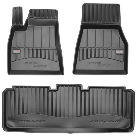 3D gumové rohože TESLA model S (od 2012 -